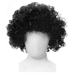 Peruca Afro Power Preto