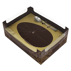 Caixa Encanto Cacau Ouro para Ovo de Colher 250G