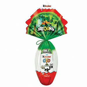 Ovo de Páscoa Kinder Chocolate ao Leite Natoons 150G