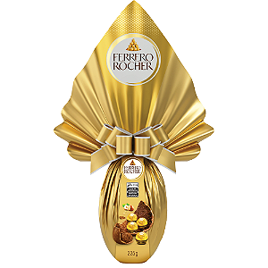 Ovo de Páscoa ao Leite Ferrero Rocher 225G