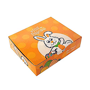 Caixa Feliz Páscoa para 12 Doces