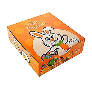 Caixa Feliz Páscoa para 9 Doces