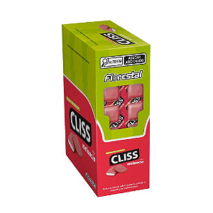 Chiclete Cliss Sabor Melancia - Display com 12UN