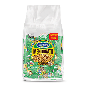 Amendoim Sem Pele Santa Helena Mendorato Salgado - Embalagem com 1,44KG