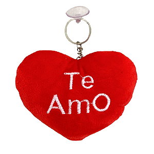 Chaveiro Coração Te amo 10x12CM