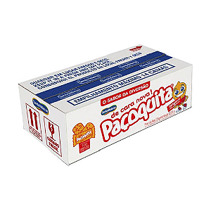 Paçoca Paçoquita Rolha Santa Helena - Caixa com 100 x 15G