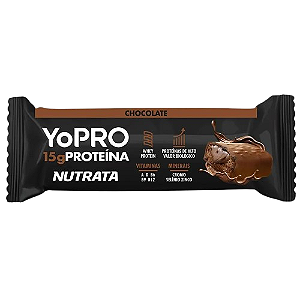 Barra Nutrata YoPro Whey Chocolate  - Embalagem com 55G
