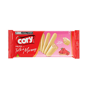 Cory Palitos Sabor Torta de Morango 68G