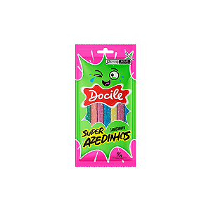 Goma Canudinho Docile Super Azedinhos 70G