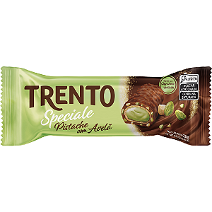 Chocolate Wafer Trento Speciale Sabor Pistache - Embalagem com 26G