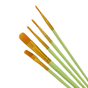 Kit A com 5 Pincéis