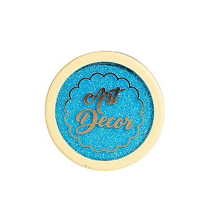 Glitter Glow Art Decor Azul Tiffany 5G