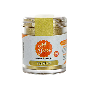 Pó para Decoração Dourado 5G