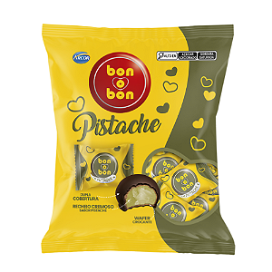 Bombom Arcor Bon o Bon Sabor Pistache - Embalagem com 750G