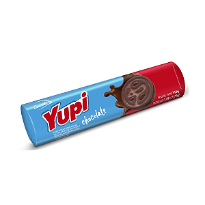 Biscoito Recheado Yupi Sabor Chocolate - Pacote com 110G