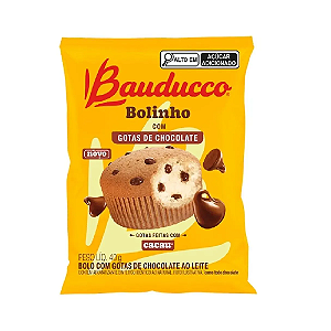 Bolinho Bauducco com Gotas de Chocolate 40G