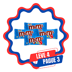 Leve 4 e Pague 3 Confeito M&M Crispy 35G