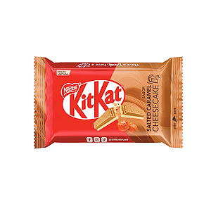 Chocolate Kit Kat Sabor Cheesecake Caramelo Salgado – Embalagem com 41,5G