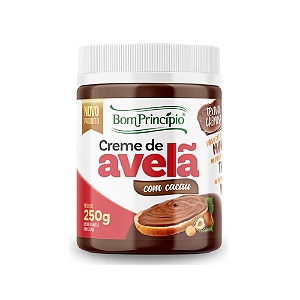 Creme de Avelã com Cacau Bom Princípio - Embalagem com 250G