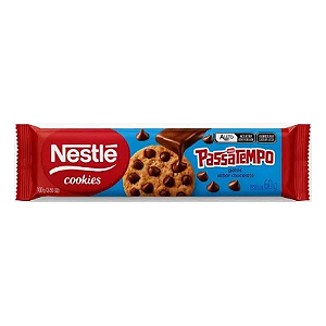 Cookie Nestlé Passatempo com Gotas Sabor Chocolate - Embalagem com 60G
