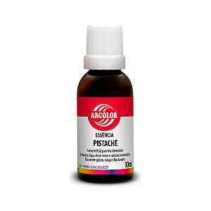 Essência de Pistache Arcólor – Embalagem com 30ML