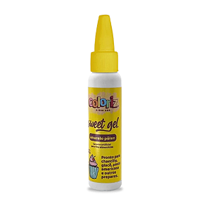 Corante Sweet Gel Coloriz Amarelo Pólen - Embalagem com 25G