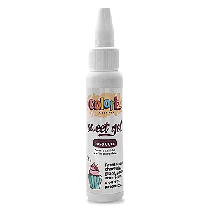 Corante Sweet Gel Coloriz Rosa Doce - Embalagem com 25G
