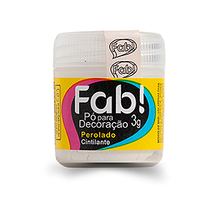 Pó para Decoração Fab Perolado 3G