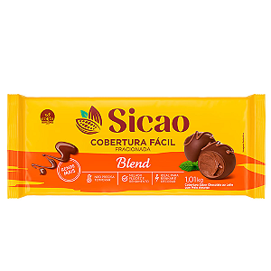 Chocolate Cobertura Sicao Dia a Dia Blend  - Barra 1,01KG