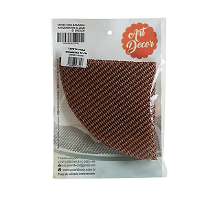 Tela Tapete Antiderrapante para Bailarina Sortido 30CM - Pacote com 1UN