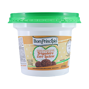 Brigadeiro Bom Princípio Zero Lactose  - Pote com 350G