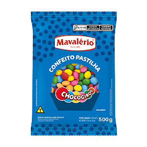 Confeito Chocogiros Mavalério - Pacote com 500G
