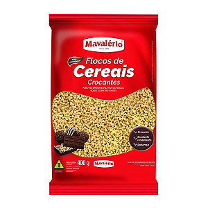 Flocos de Cereais Crocantes Mavalério - Pacote com 400G