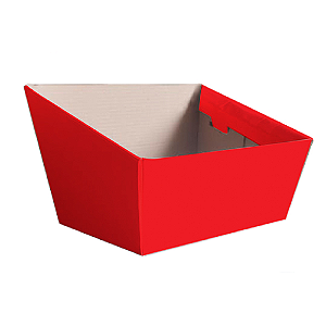 Cesta vermelha G - Kit com 10UN