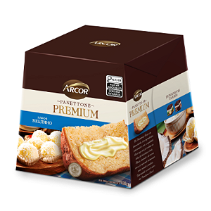 Panettone Arcor Premium Sabor Beijinho 430G