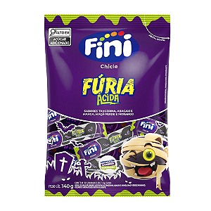Chiclete Fini Fúria Ácida - Pacote com 140G