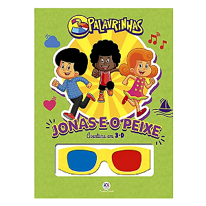 Livro 3 Palavrinhas Jonas e o Peixe 3D