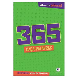 Livro 365 Caça Palavras