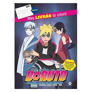 Livro Boruto de Colorir