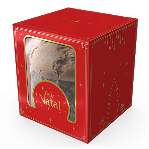 Caixa Panetone Classic Natal Luz