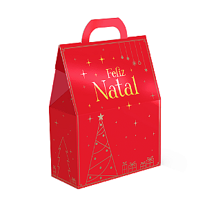 Maleta Presente Vertical Natal Luz