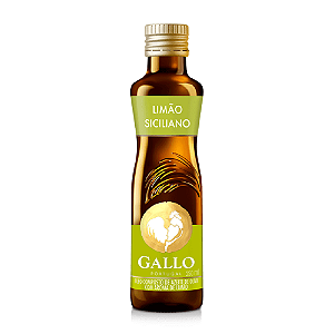 Azeite de Oliva Gallo com Aroma Natural de Limão Siciliano - Garrafa com 250ML