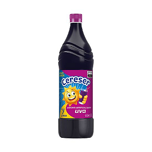 Xarope Artificial Sabor Uva - Garrafa com 1L