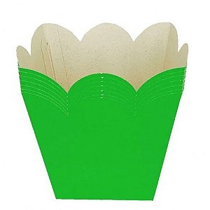 Cachepot de Papel Verde - Pacote com 8UN