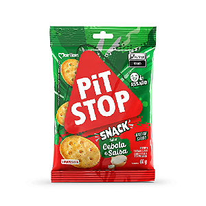 Snack Pit Stop Sabor Cebola e Salsa - Pacote com 60G