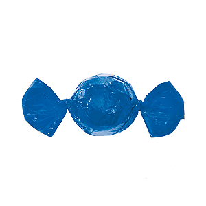 Embalagem para Trufas e Bombons Cor Azul - Pacote com 100UN