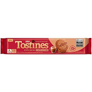 Biscoito Recheado Tostines Sabor Cappuccino - Pacote com 93G