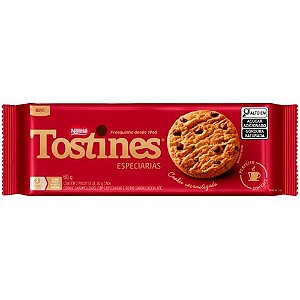 Cookie Tostines Especiarias - Pacote com 60G