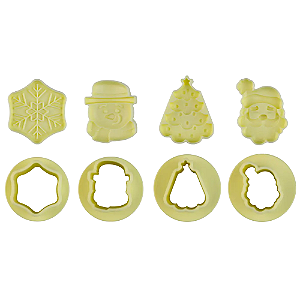 Molde para Ejetor Max Natal BlueStar - Kit com 8 Peças