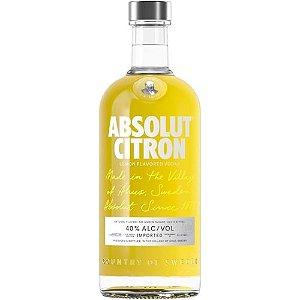 Vodka Absolut Citron - Garrafa com 750ML